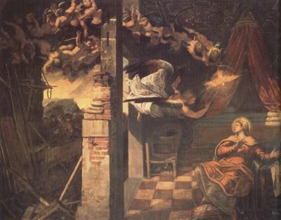 Jacopo Robusti Tintoretto The Annunciation (nn03) Norge oil painting art